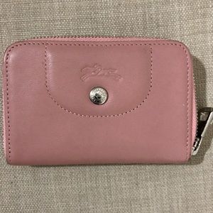 Longchamp wallet le pillage cuir